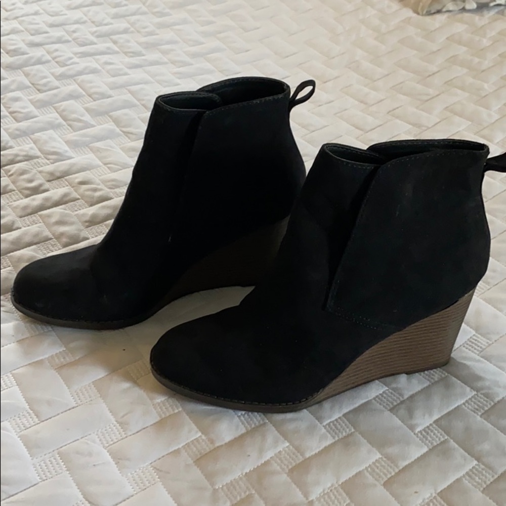 Wedge Booties
